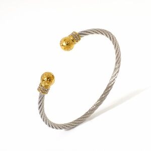 Elegant Gold and Silver Women's rope Bracelet